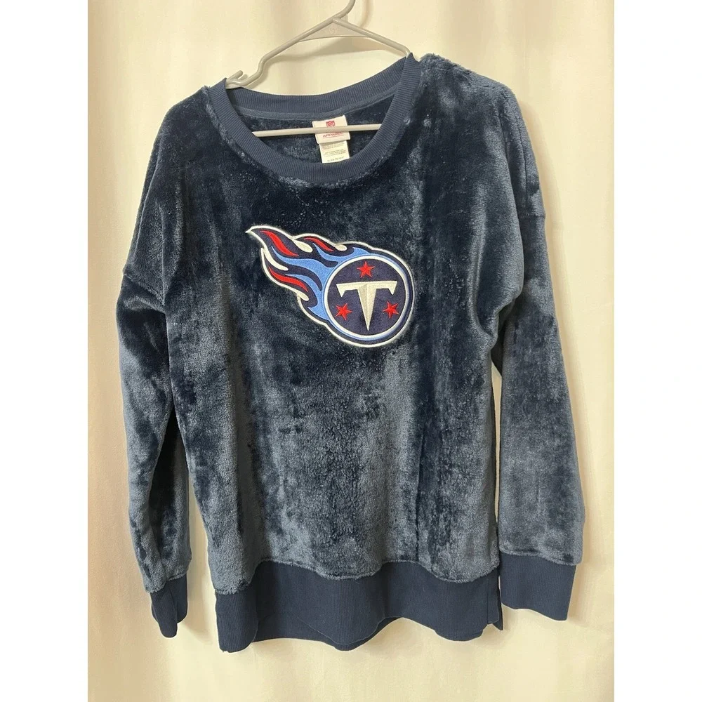 Tennessee Titan Pullover TEEN XL 15/17 Blue‎ NFL Blanket Fleece Game Day (B73)